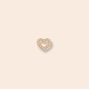 Single Kora Flat Back Stud