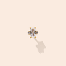 Single Nano Naomi Flat Back Stud