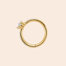 Single Pave Jovie Hoop