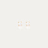hypoallergenic large pearl stud earrings for sensitive ears ||TLESLrgChaRs