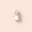 Single Nano Oasis Flat Back Stud