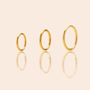 Single Coastal Hoop Earring