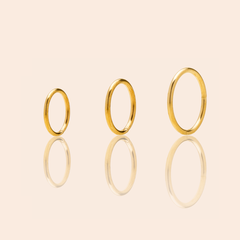 Single Coastal Hoop Earring