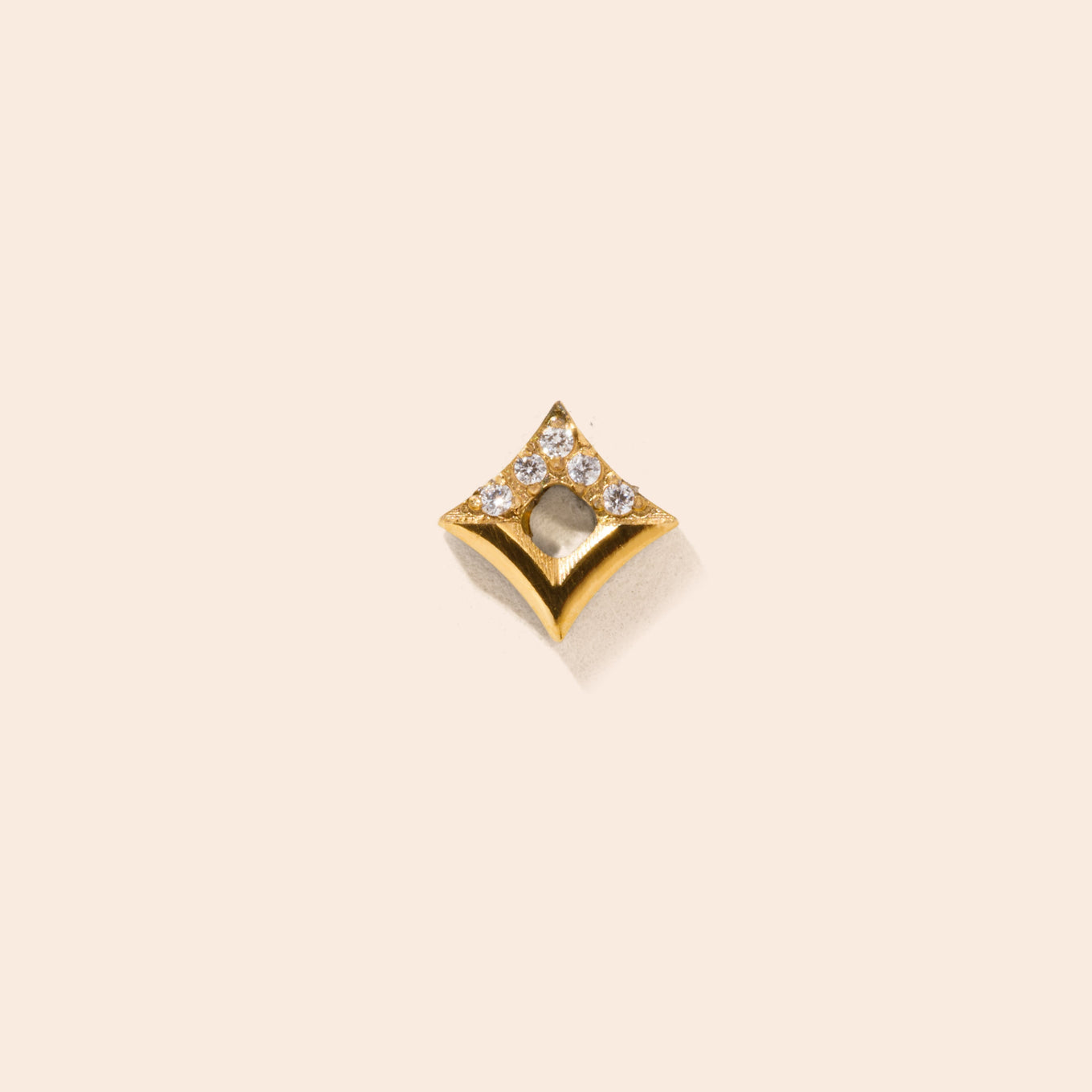 Single Nano Lex Flat Back Stud