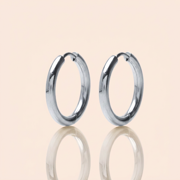 Tini Lux Hypoallergenic Titanium Small Huggie Hoops | Endless Hoop