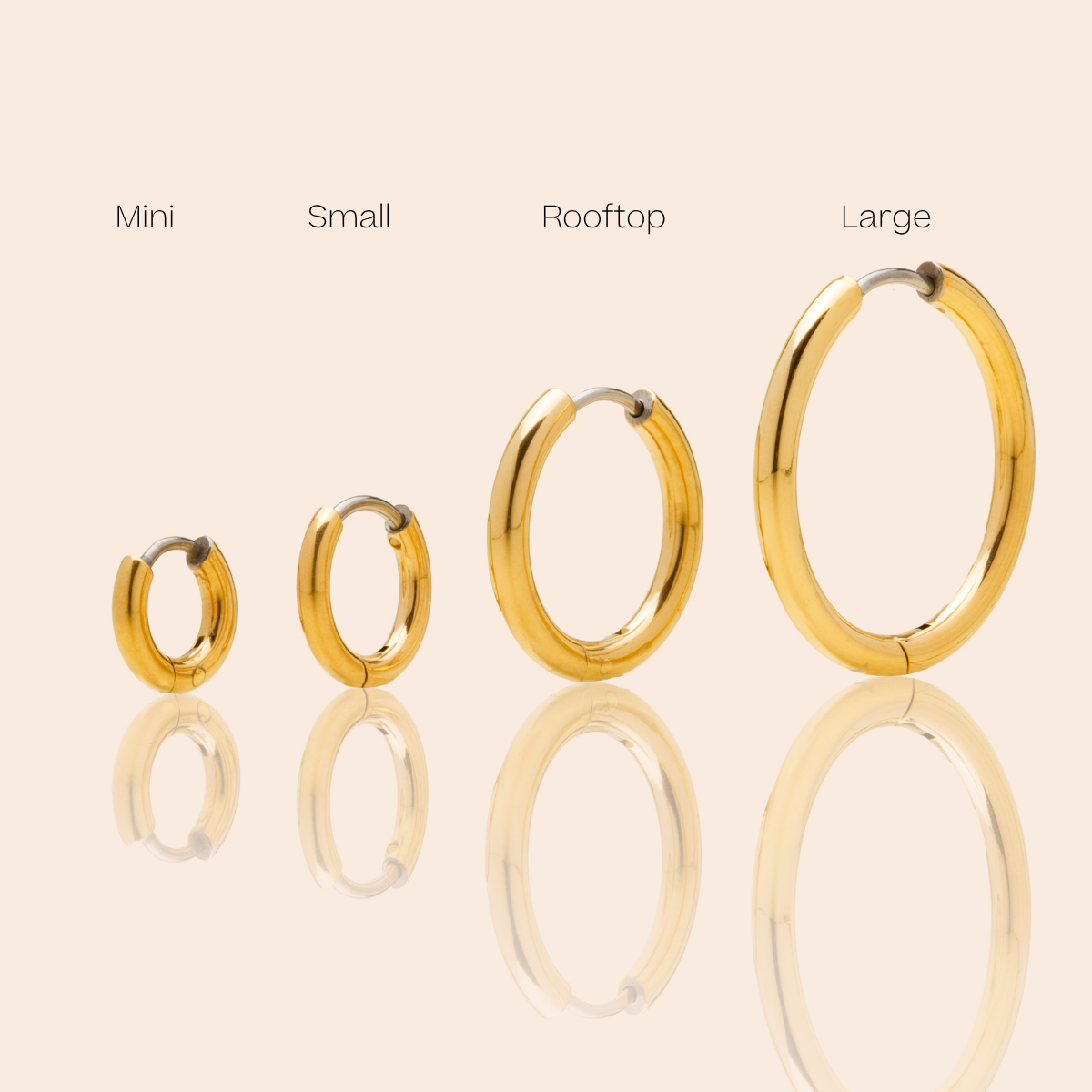 Rooftop Hoop Earrings