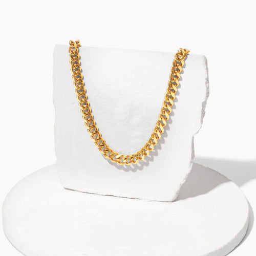 18k hot Lux Cuban Chain