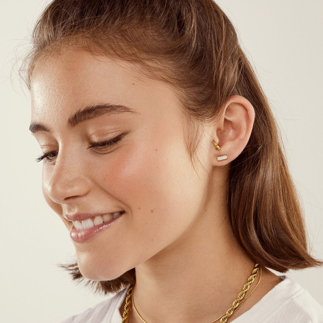 Hypoallergenic starter earrings Clearance